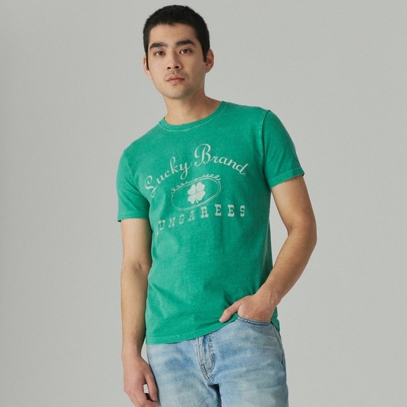 Men’s Lucky Brand Lucky Logo Reissue Graphic Tee - SM - Picture 3 of 3